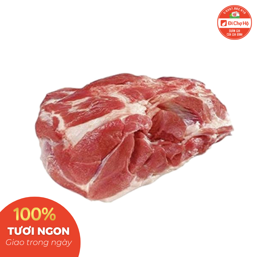 Thịt Lợn Mông Sấn Tươi Ngon 1Kg| Đi Chợ Hộ