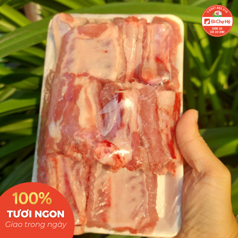 Sườn thăn tươi ngon (+/- 1kg)| Đi chợ hộ