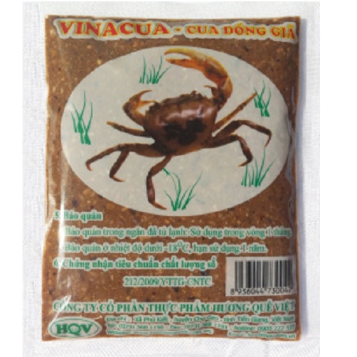 COMBO 3 gói Cua đồng Giã VINACUA (150g)