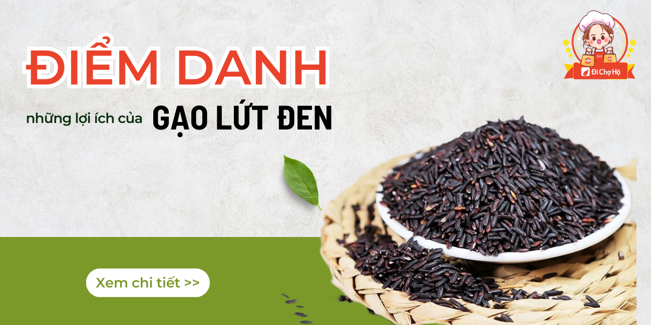 Điểm danh những lợi ích của Gạo lứt đen đối với sức khỏe